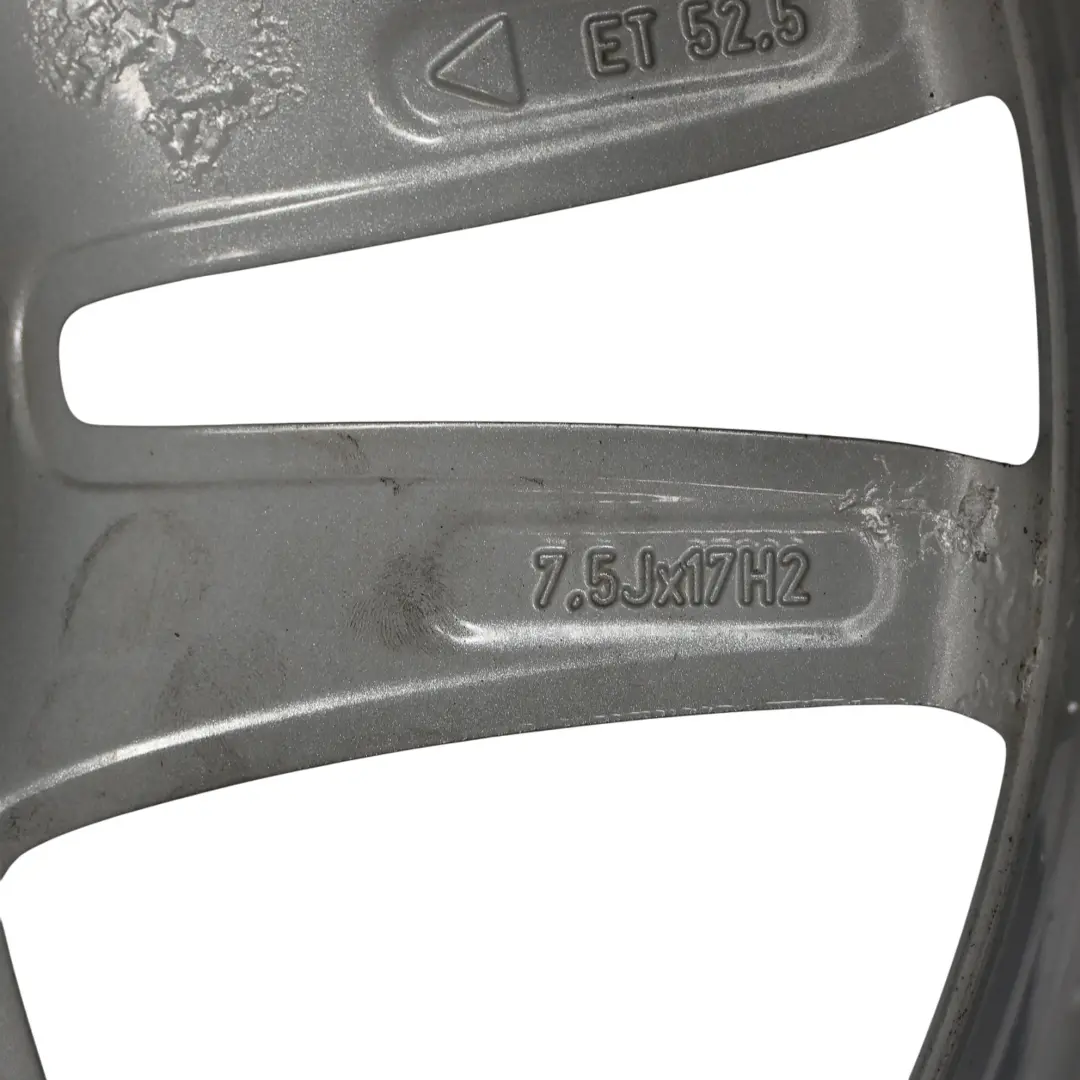 Mercedes W176 Felge 17" 5 Doppel Speichen ET:52.5 7.5J - SKU A2464010302-4 - Teilenummer A2464010302