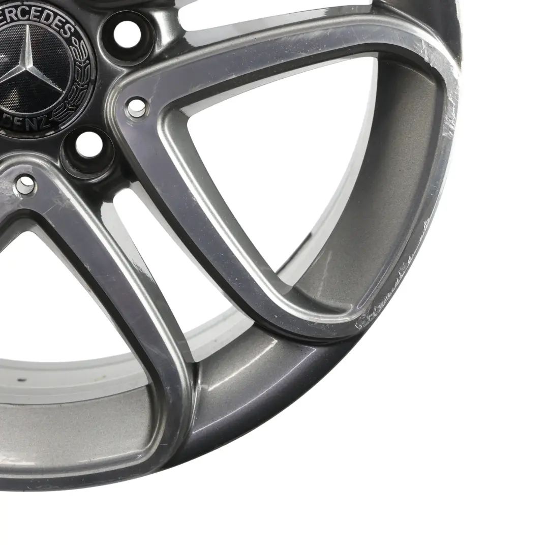 Mercedes W176 Felga Aluminiowa Srebrna 17" 7.5J ET:52.5 - SKU A2464010302-4 - Numer Części A2464010302