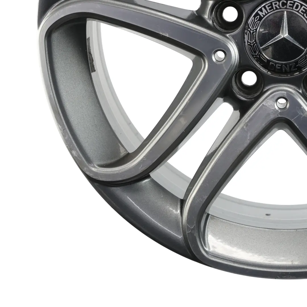 Llanta Aleación 17" 5 Radios Dobles ET:52.5 7.5J para Mercedes W176 con número de pieza A2464010302 Mercedes W176 Llanta Aleación 17" 5 Radios Dobles ET:52.5 7.5J - SKU A2464010302-4 - Número de pieza A2464010302