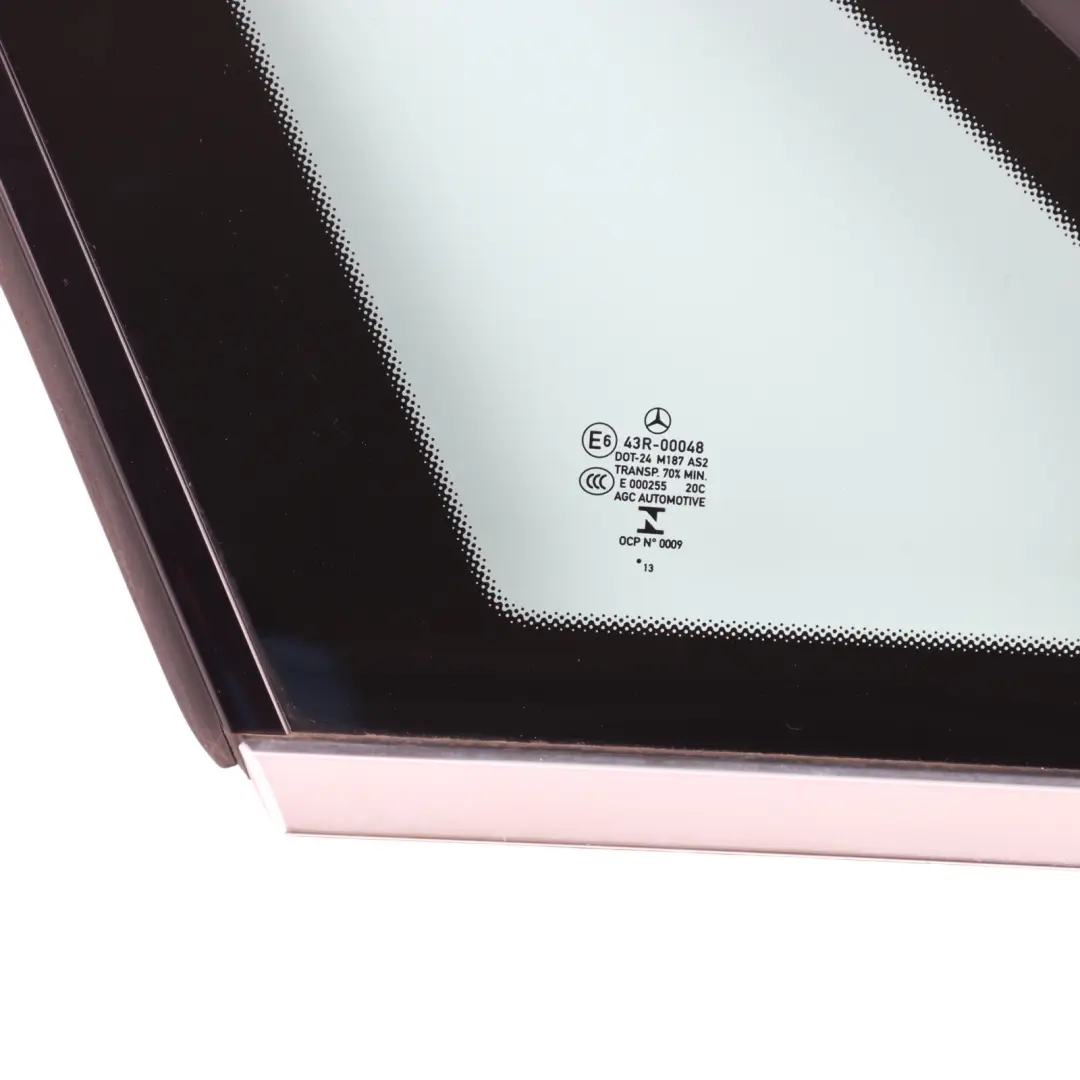 Quarter Window Glass Fixed AS2 Left N/S to Mercedes W246 Rear with Part number A2466703201 Mercedes W246 Rear Quarter Window Glass Fixed AS2 Left N/S - SKU A2466703201 - Part number A2466703201