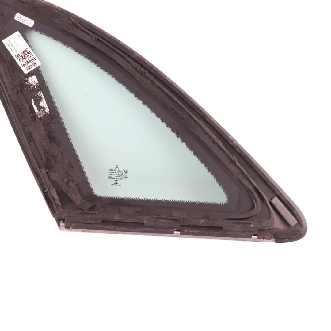 Mercedes W246 Rear Quarter Window Glass Fixed AS2 Right O/S - SKU A2466703301 - Part number A2466703301