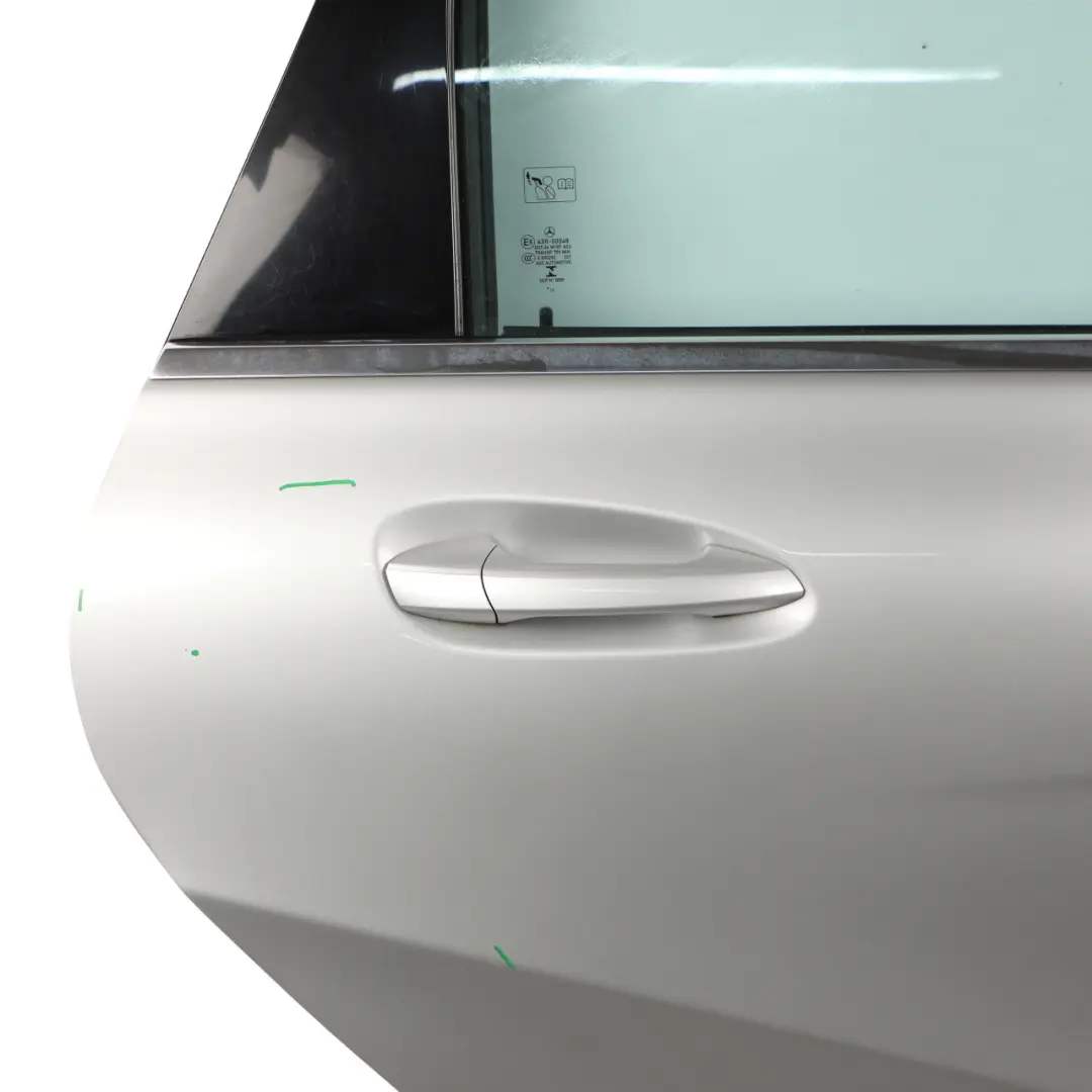 Mercedes W246 Door Rear Right O/S B-Class Polar Silver Metallic - 761 - SKU A2467300205-PLS - Part number A2467300205