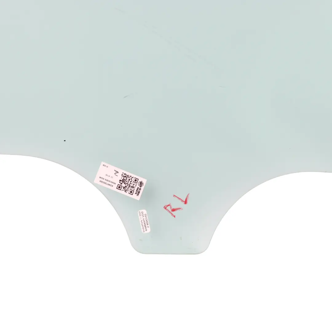 Door Window Glass Glazing AS2 Rear Left N/S to Mercedes W246 with Part number A2467350300 Mercedes W246 Door Window Glass Glazing AS2 Rear Left N/S - SKU A2467350300 - Part number A2467350300