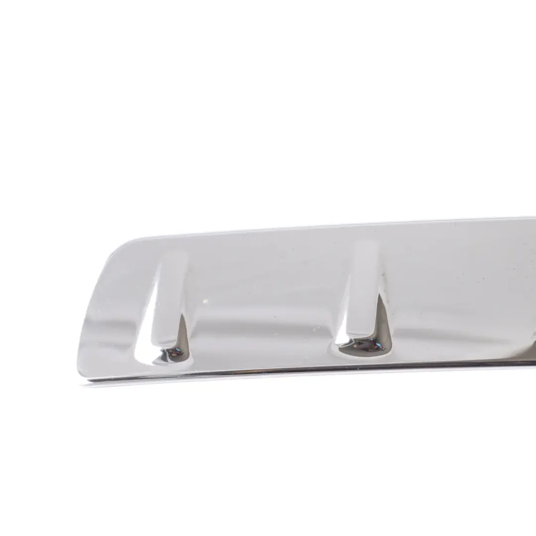 Bumper Chrome Cover Trim Panel Bar Moulding to Mercedes W246 Rear with Part number A2468850011 Mercedes W246 Rear Bumper Chrome Cover Trim Panel Bar Moulding - SKU A2468850011 - Part number A2468850011