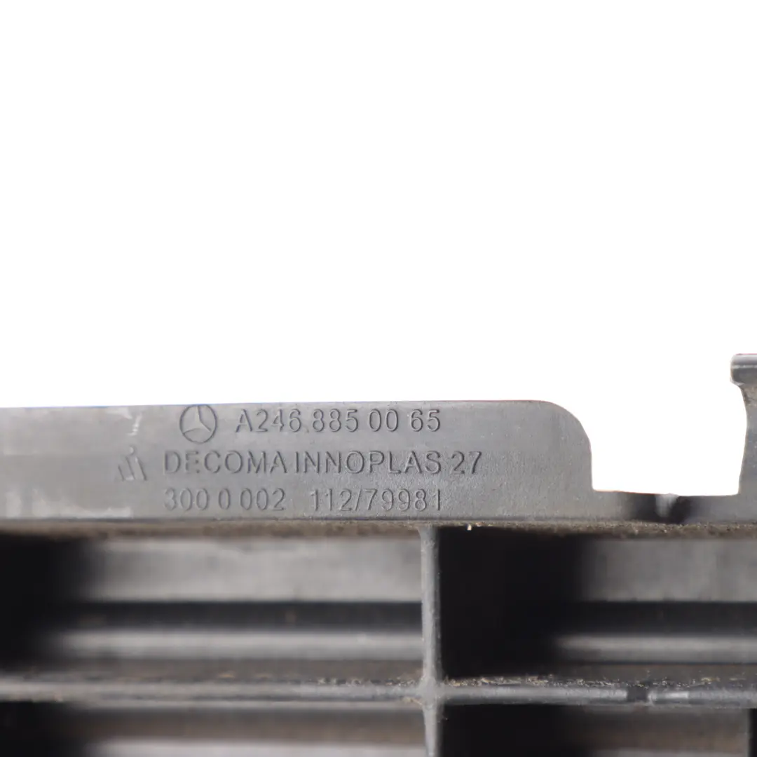 Bumper Centre Bracket Holder Support Mount to Mercedes W246 Rear with Part number A2468850065 Mercedes W246 Rear Bumper Centre Bracket Holder Support Mount - SKU A2468850065 - Part number A2468850065