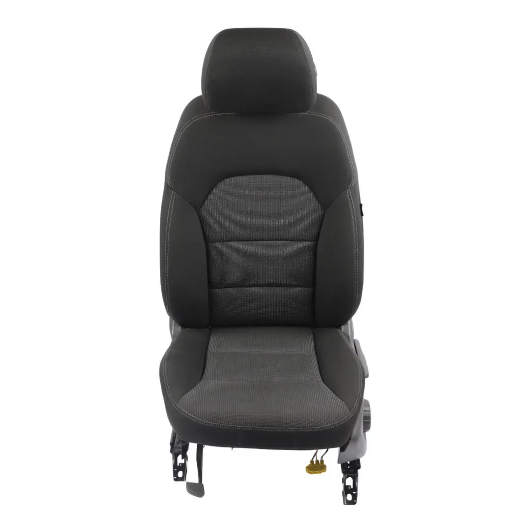 Front Seat Comfort Fabric Cloth Left N/S Black to Mercedes W246 with Part number A2469105302 Mercedes W246 Front Seat Comfort Fabric Cloth Left N/S Black - SKU A2469105302-1 - Part number A2469105302