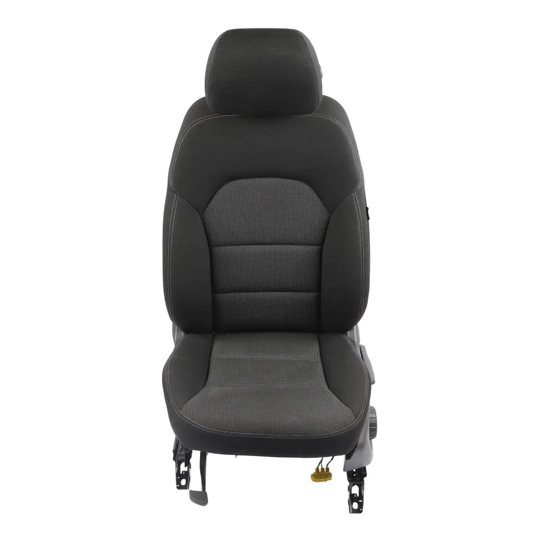 Mercedes W246 Front Seat Comfort Fabric Cloth Left N/S Black