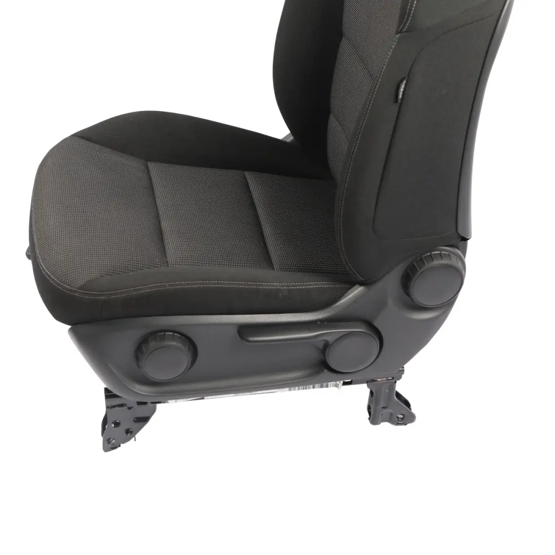 Mercedes W246 Front Seat Comfort Fabric Cloth Left N/S Black - SKU A2469105302-1 - Part number A2469105302