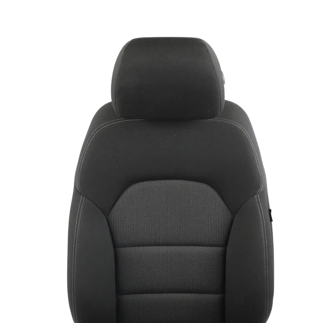 Mercedes W246 Front Seat Comfort Fabric Cloth Left N/S Black - SKU A2469105302-1 - Part number A2469105302
