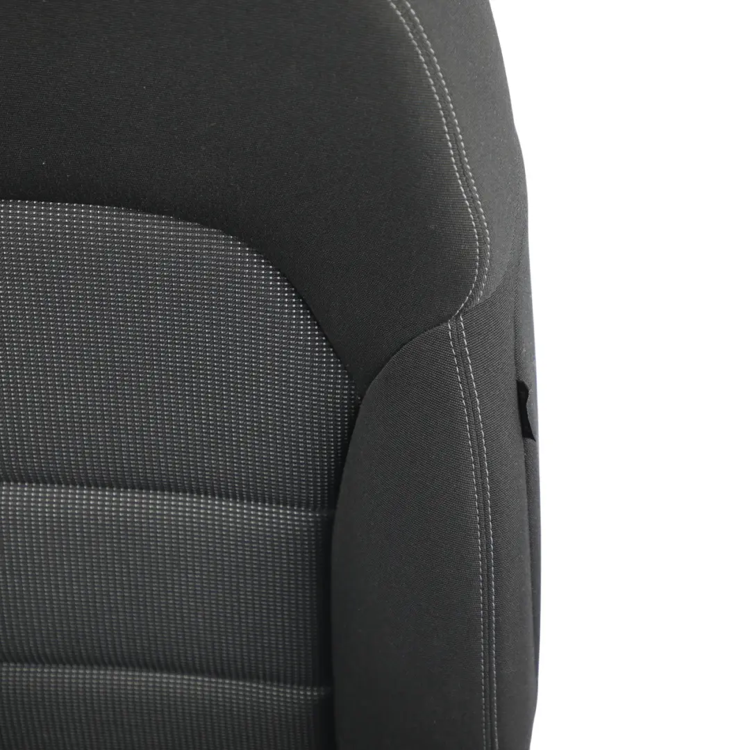 Mercedes W246 Front Seat Comfort Fabric Cloth Left N/S Black - SKU A2469105302-1 - Part number A2469105302