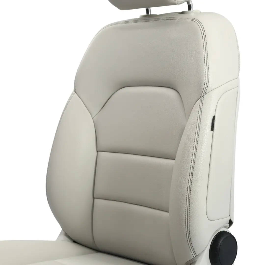 Front Interior Heated Imitation Leather Grey Left N/S to Mercedes W176 Seat with Part number A2469105702 Mercedes W176 Seat Front Interior Heated Imitation Leather Grey Left N/S - SKU A2469105702-6 - Part number A2469105702