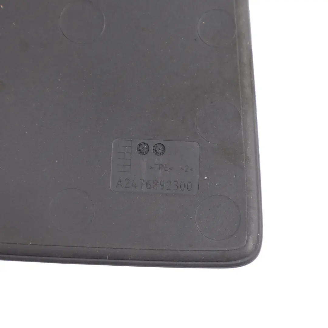 Mercedes W177 Insert Console Central Tapis Caoutchouc - SKU A2476892300 - Numéro de pièce A2476892300