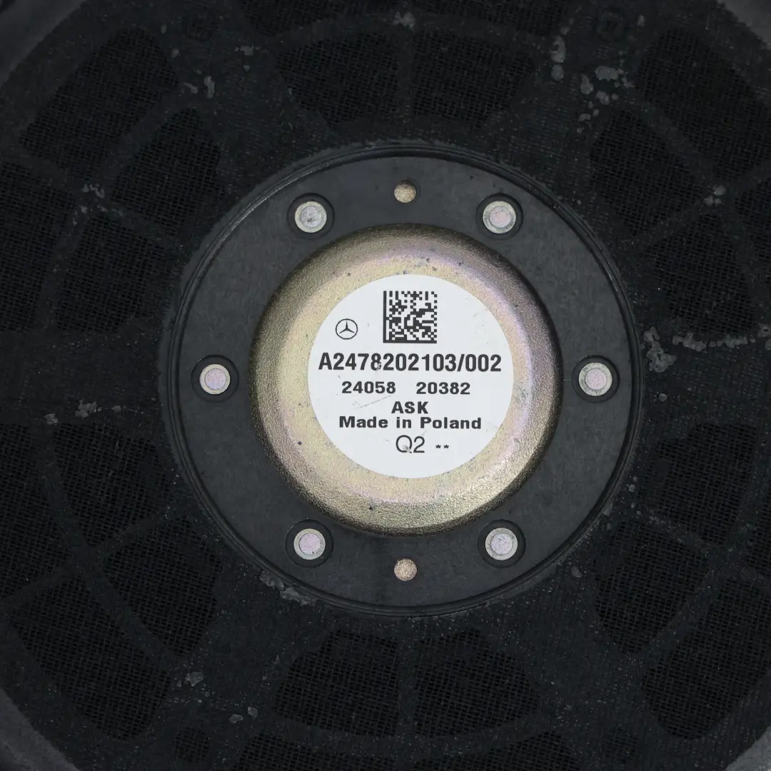 Audio Speaker Fake Exhaust Sound Loudspeaker to Mercedes W177 W247 with Part number A2478202103 Mercedes W177 W247 Audio Speaker Fake Exhaust Sound Loudspeaker - SKU A2478202103 - Part number A2478202103