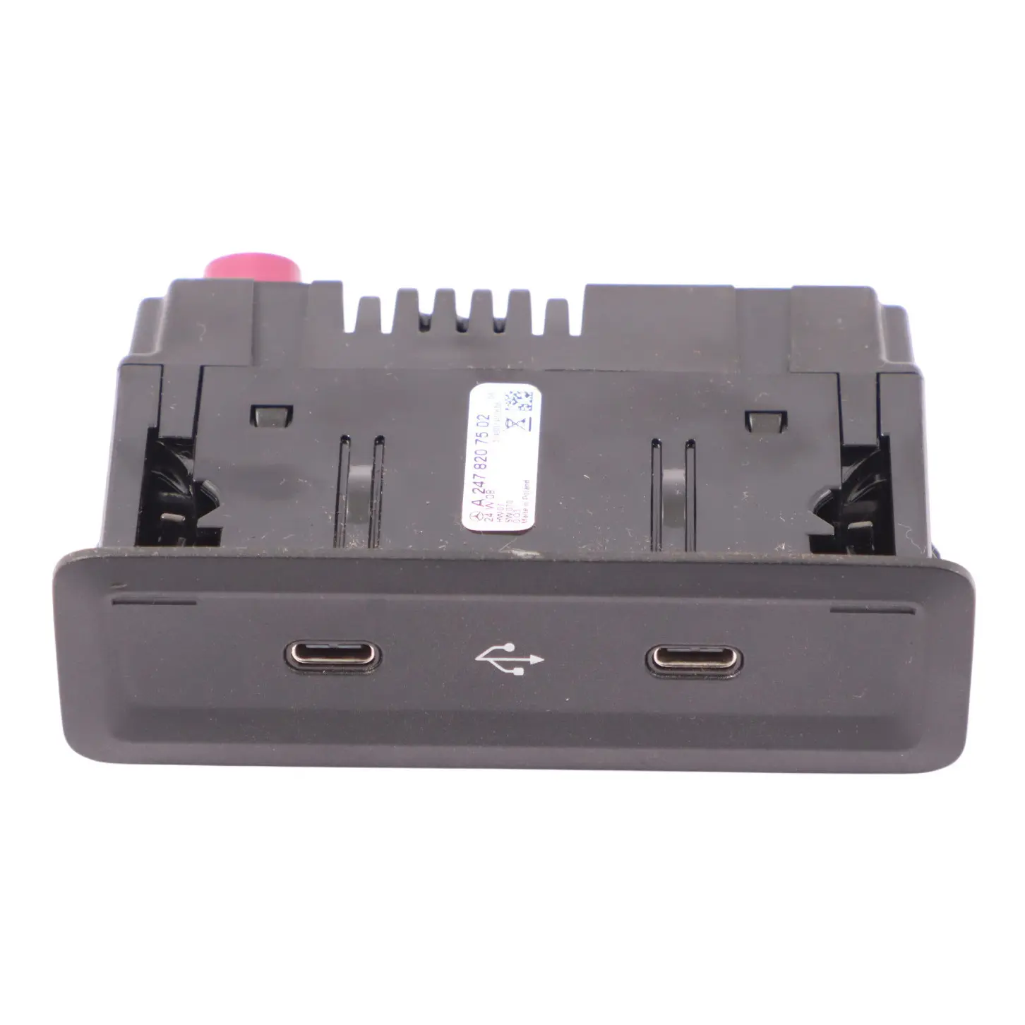 Mercedes C118 W177 W243 W247 Console Centrale Doppia Presa USB-C A2478207502