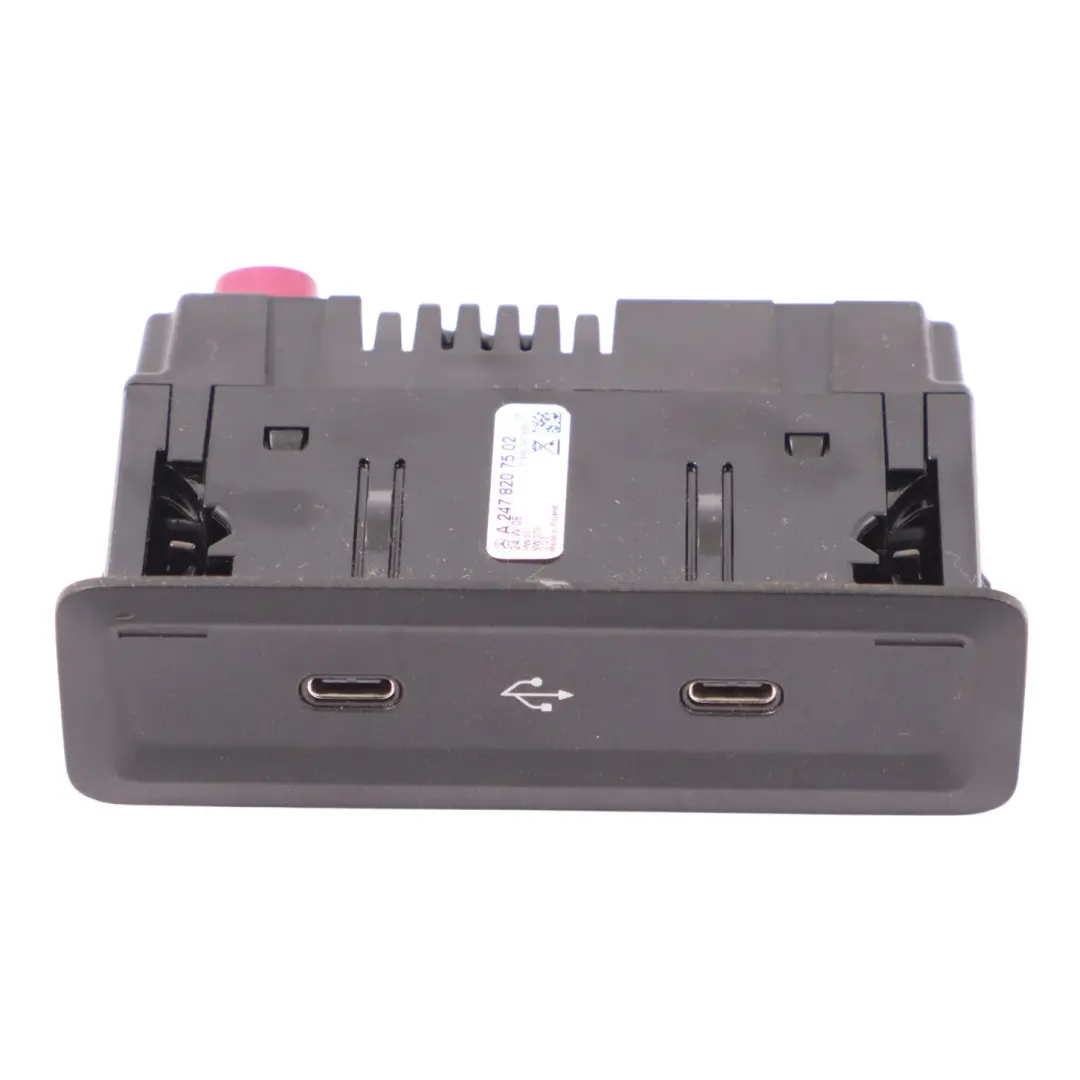 Mercedes C118 W177 W243 W247 Mittelkonsole Duale USB-C Anschlüsse - SKU A2478207502 - Teilenummer A2478207502