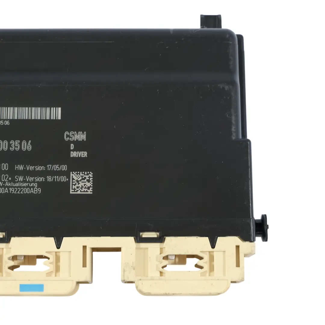 Front Seat Module Control Unit Memory Driver's Side to Mercedes W177 with Part number A2479003506 Mercedes W177 Front Seat Module Control Unit Memory Driver's Side - SKU A2479003506 - Part number A2479003506