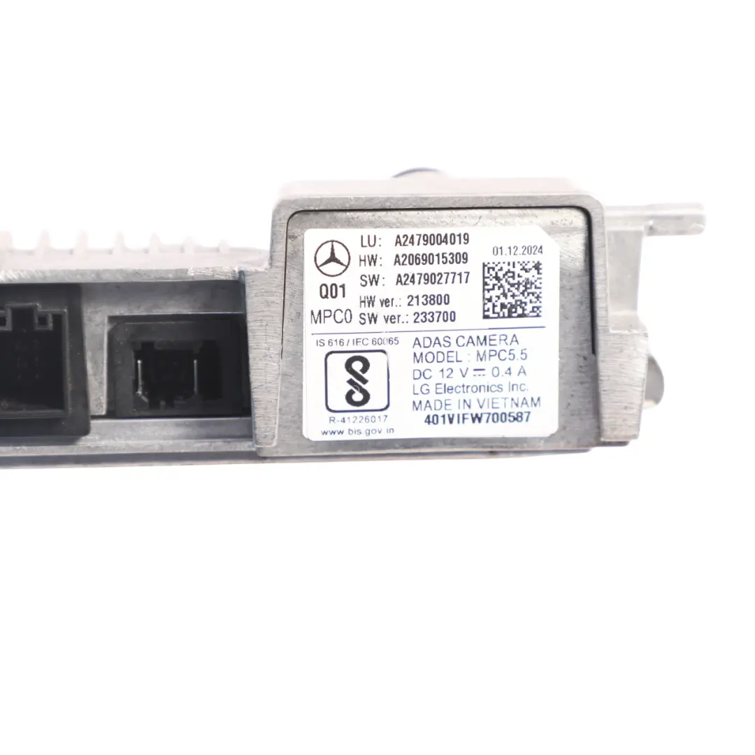 Mercedes W177 Camera Module Front Windscreen Windshield Unit - SKU A2479004019 - Part number A2479004019