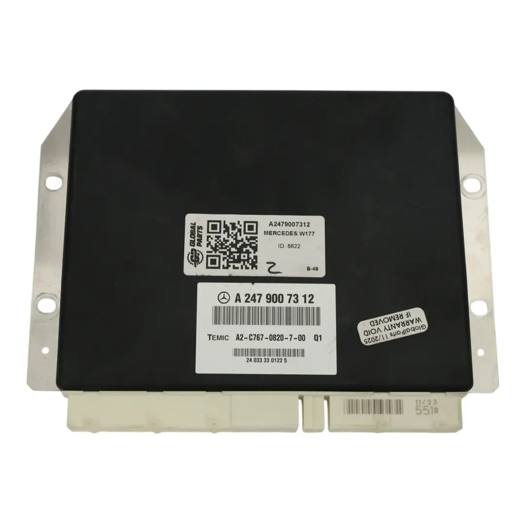 Mercedes W212 Suspension Module Adjustment Control Unit Controller - SKU A2479007312 - Part number A2479007312