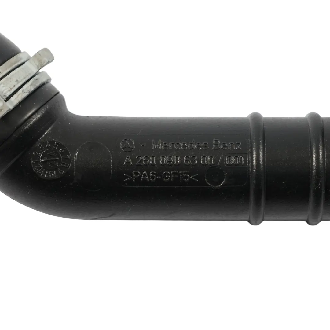 M260 Motor Gasolina Admisión Aire Manguera Tubo Línea para Mercedes W177 con número de pieza A2600906300 Mercedes W177 M260 Motor Gasolina Admisión Aire Manguera Tubo Línea - SKU A2600906300 - Número de pieza A2600906300