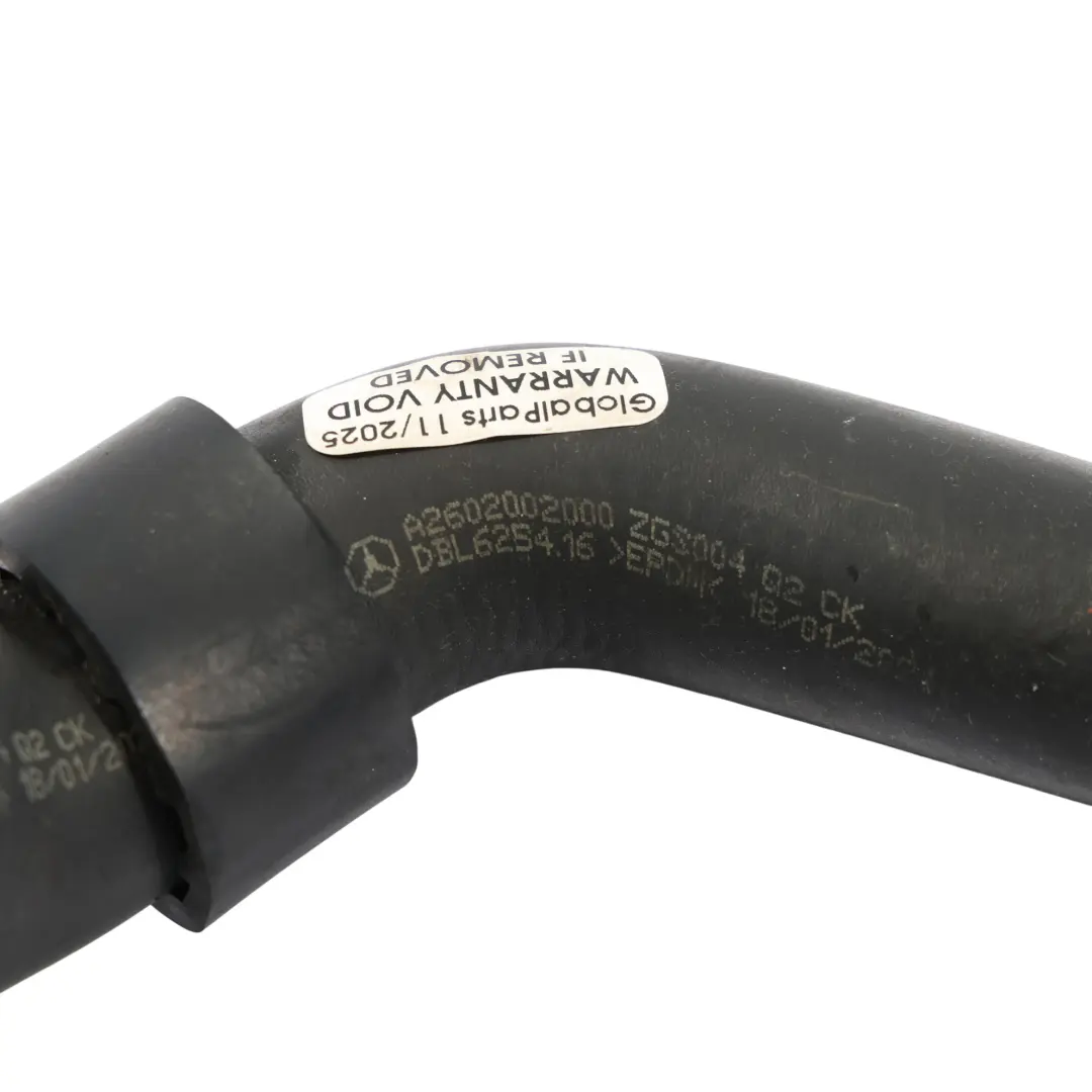 M260 Benzyna Przewód Rura Wąż Płynu Chłodzącego do Mercedes W177 o numerze A2602002000 Mercedes W177 M260 Benzyna Przewód Rura Wąż Płynu Chłodzącego - SKU A2602002000 - Numer Części A2602002000