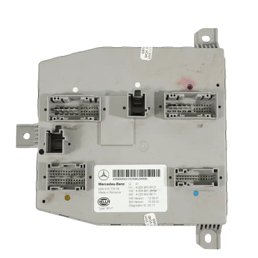 Mercedes W205 C200 274.920 184HP Kit ECU Control Motor Automático - SKU A2749000800-7 - Número de pieza A2749000800