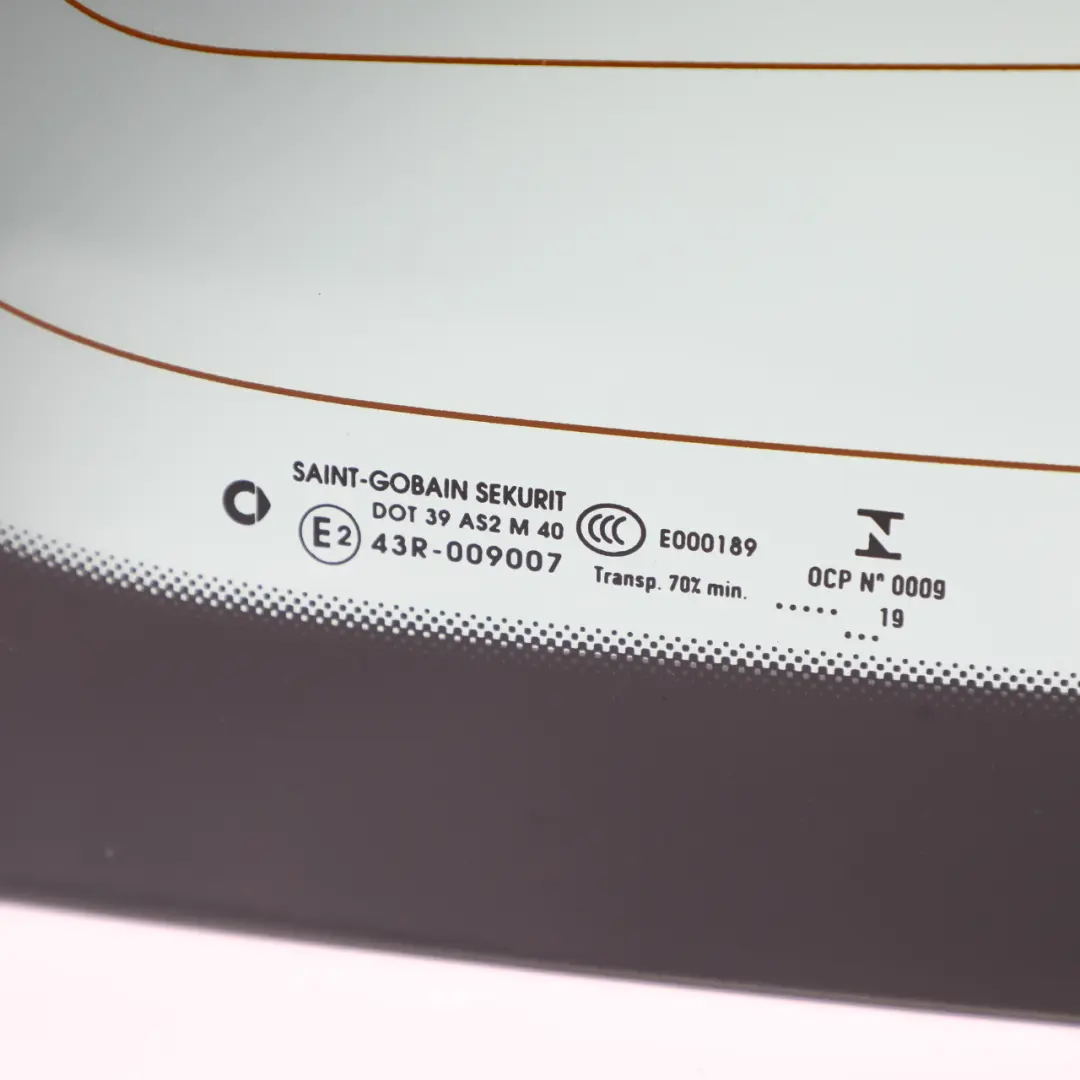 Smart Fortwo C453 Window Glass Rear Boot Trunk Tailgate Window Glazing AS2 Green - SKU A4536780100 - Part number A4536780100