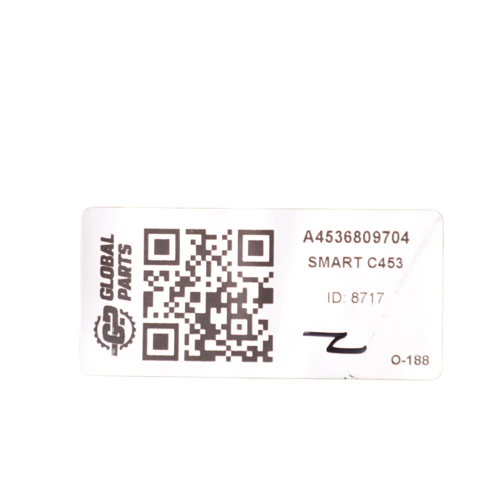 Smart C453 Centre Console Trim Cover Panel Front Right O/S Side A4536808600