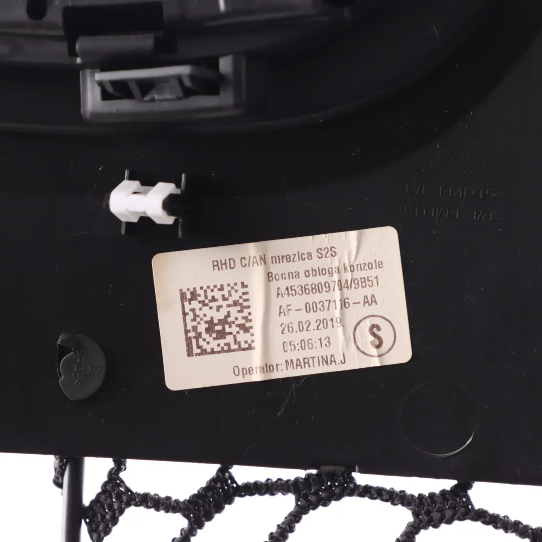 C453 Centre Console Trim Cover Panel Front Left N/S Side to Smart with Part number A4536808600 Smart C453 Centre Console Trim Cover Panel Front Left N/S Side - SKU RHD-A4536808600 - Part number A4536808600