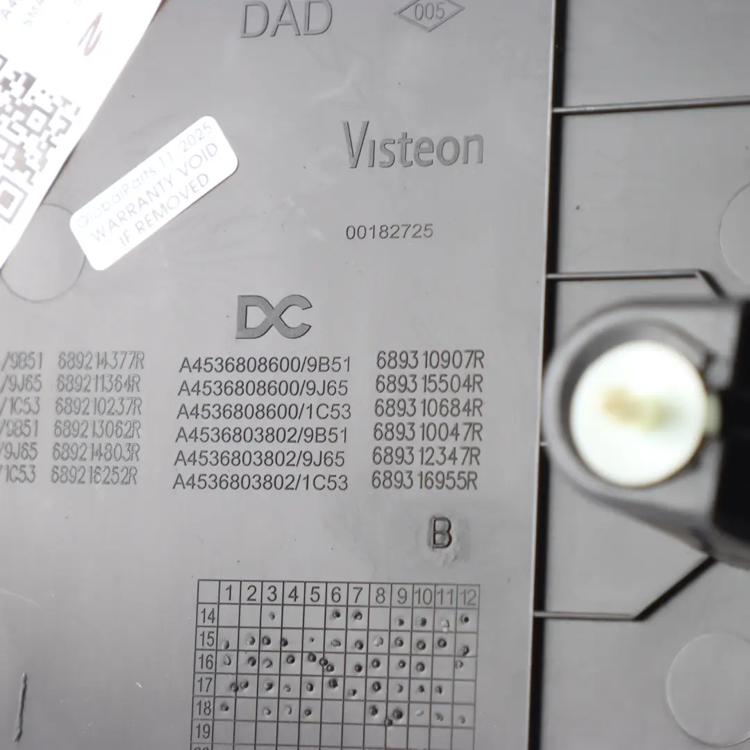 Smart C453 Centre Console Trim Cover Panel Front Left N/S Side - SKU RHD-A4536808600 - Part number A4536808600