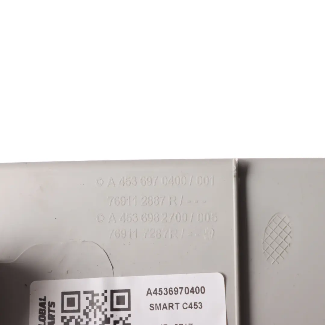 Smart Fortwo C453 Innenraum A Säule Trim Abdeckung Vorne Rechts - SKU A4536970400 - Teilenummer A4536970400