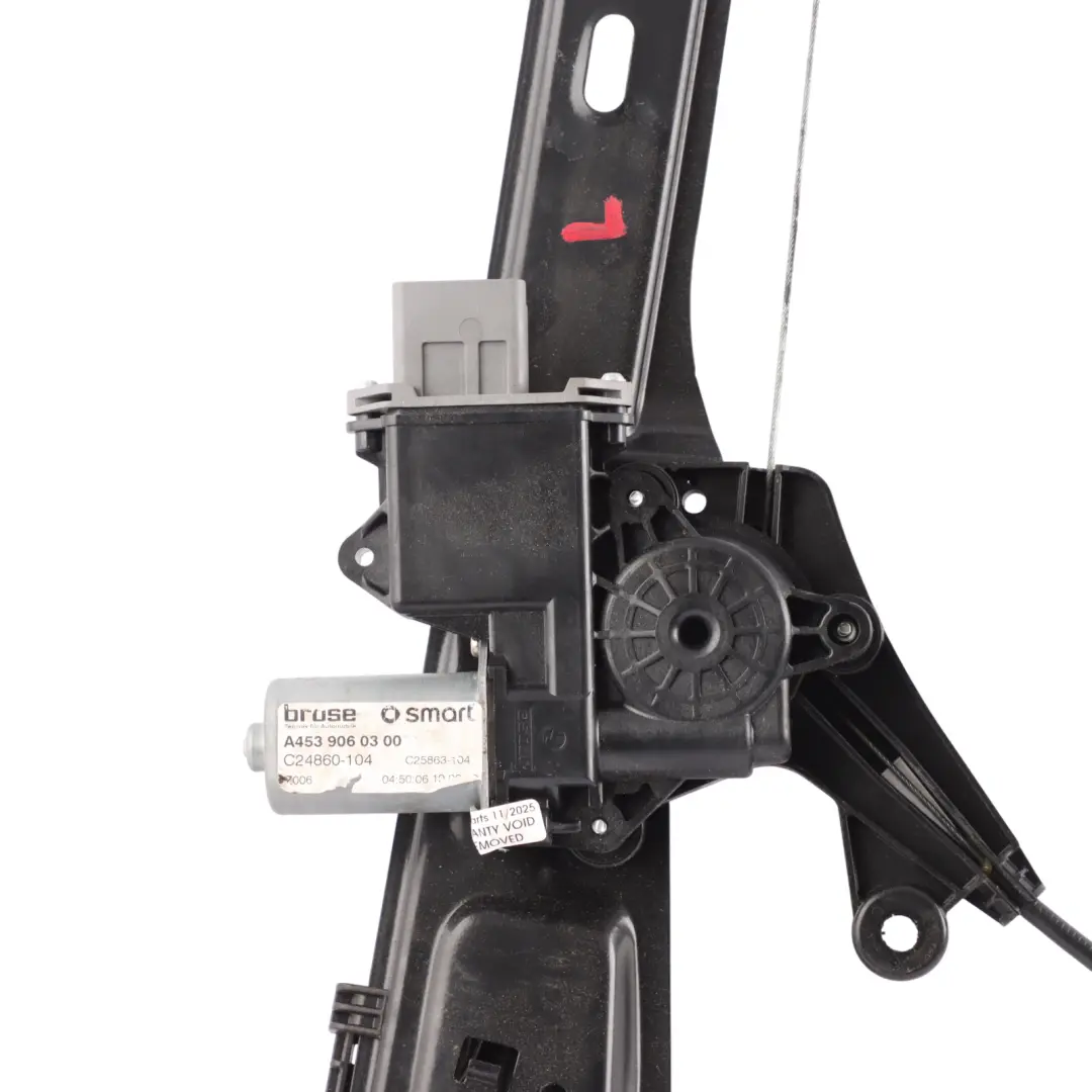 Smart Fortwo C453 Window Lifter Regulator Front Left Right N/O/S - SKU A4537200400 - Part number A4537200400