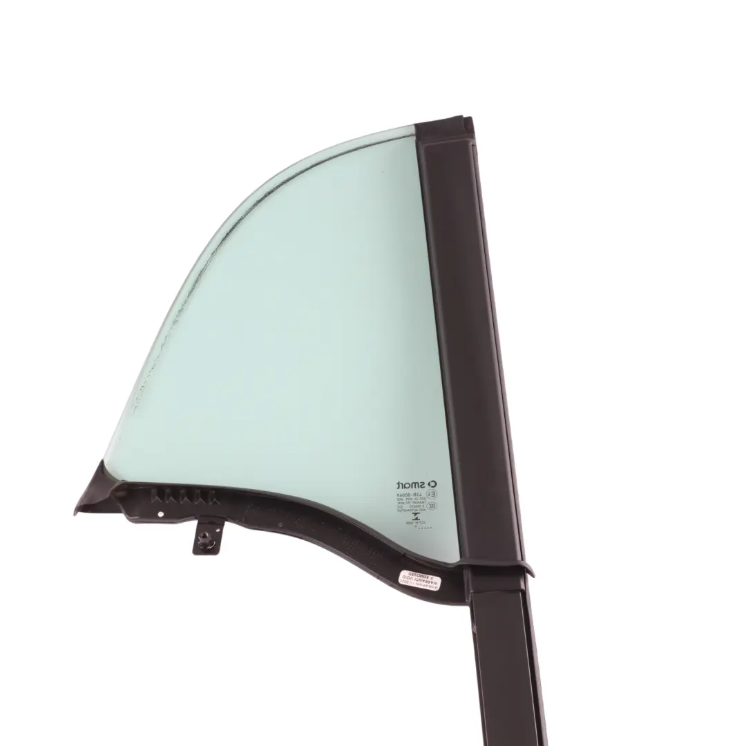Smart Fortwo C453 Front Quarter Window Glass AS2 Left N/S - SKU A4537204501 - Part number A4537204501
