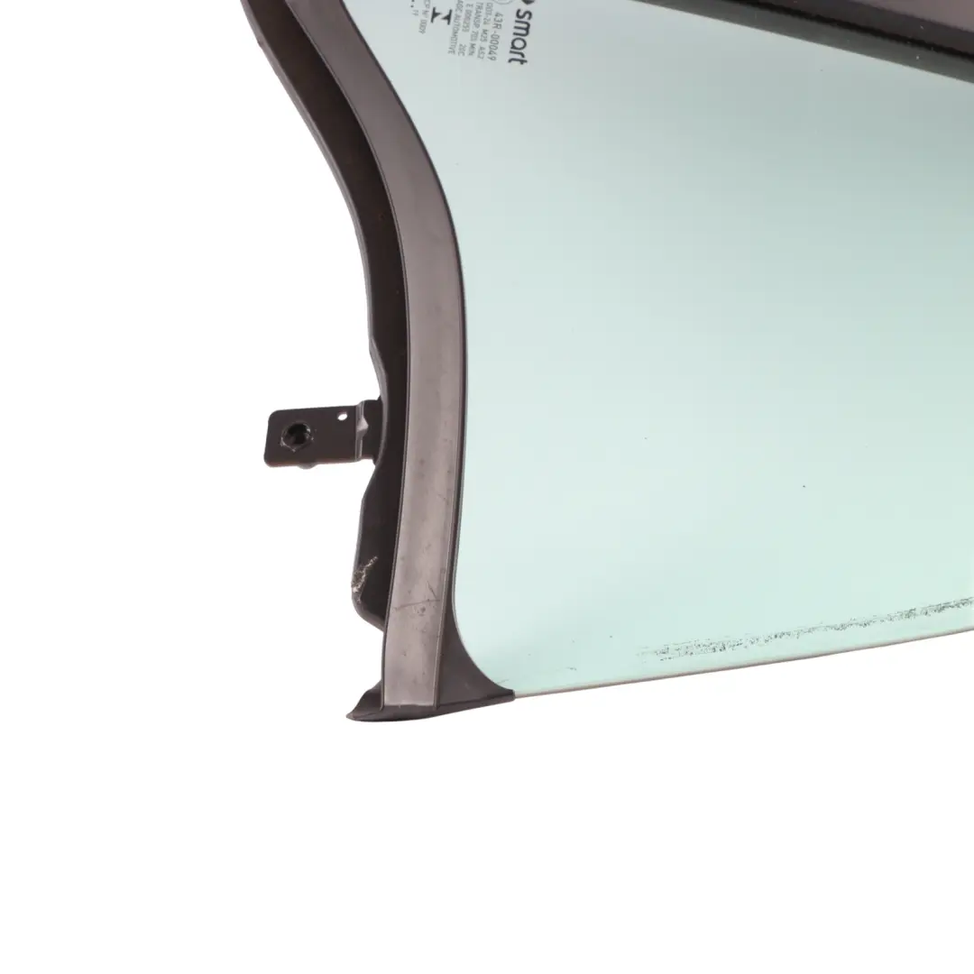 C453 Front Quarter Window Glass AS2 Left N/S to Smart Fortwo with Part number A4537204501 Smart Fortwo C453 Front Quarter Window Glass AS2 Left N/S - SKU A4537204501 - Part number A4537204501