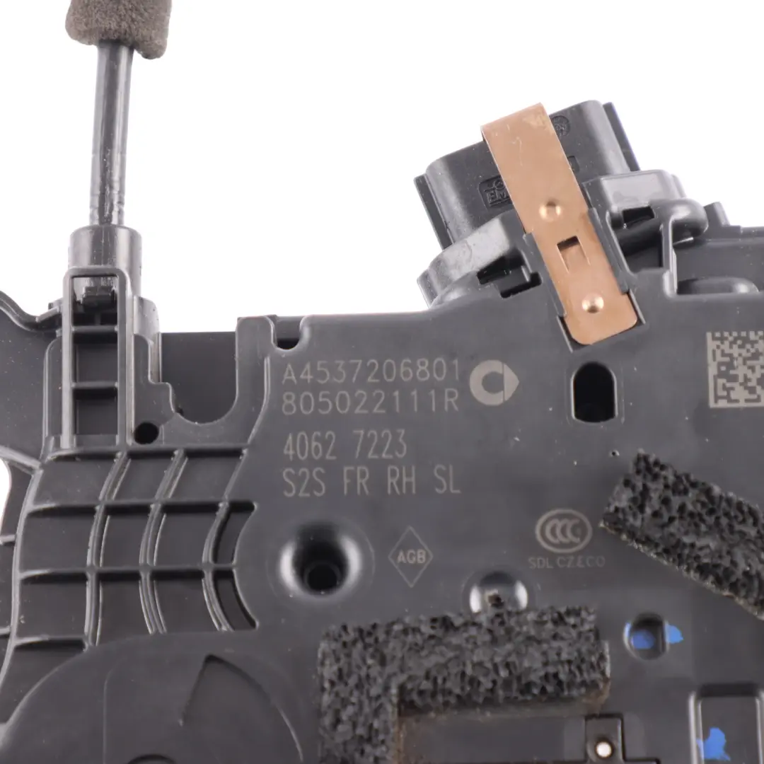 C453 Door Lock Catch Latch Comfort Right O/S to Smart Fortwo with Part number A4537206801 Smart Fortwo C453 Door Lock Catch Latch Comfort Right O/S - SKU A4537206801 - Part number A4537206801