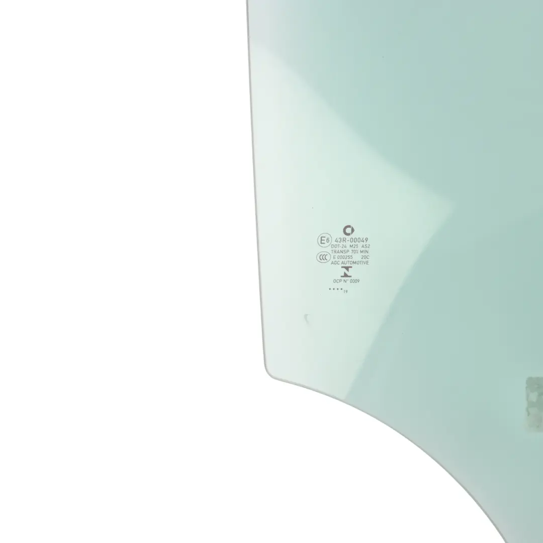 C453 Vordertür Seitenfenster Glas Rechts AS2 für Smart Fortwo mit Teilenummer A4537250600 Smart Fortwo C453 Vordertür Seitenfenster Glas Rechts AS2 - SKU A4537250600 - Teilenummer A4537250600