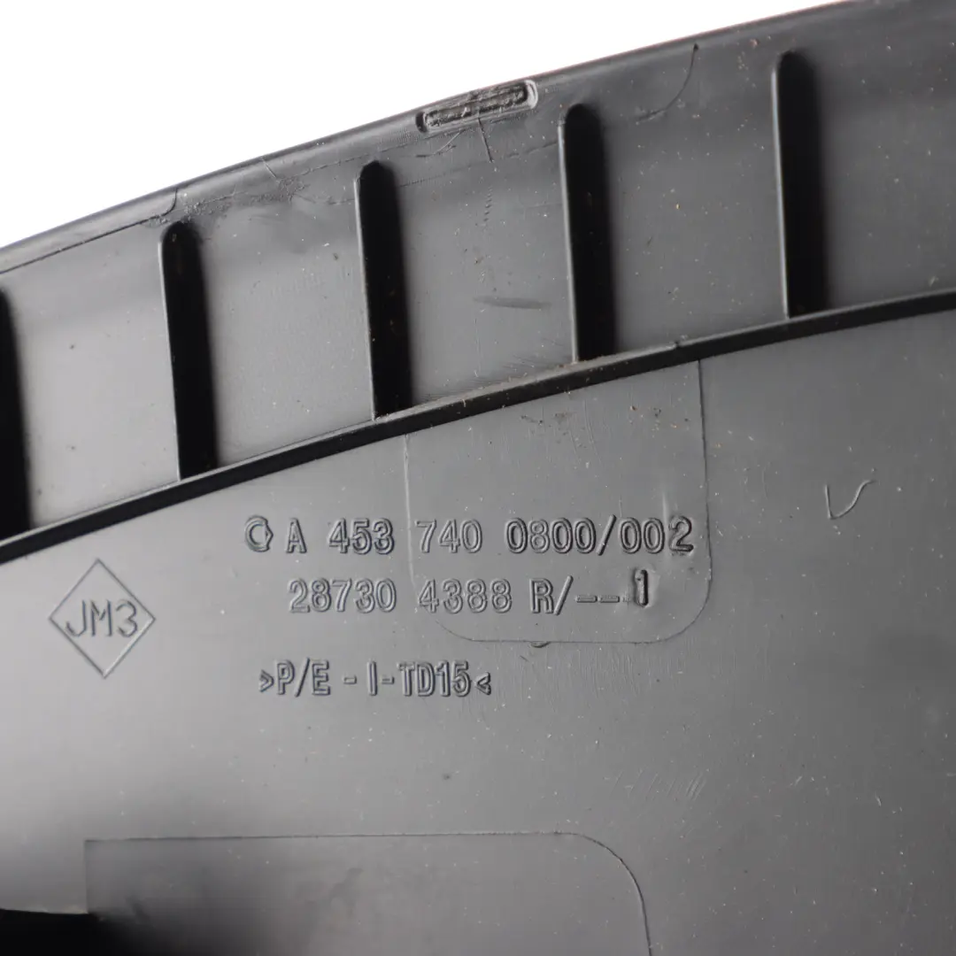 Smart Fortwo C453 Trunk Boot Trunk Lid Sill Cover Protection - SKU A4537400800 - Part number A4537400800