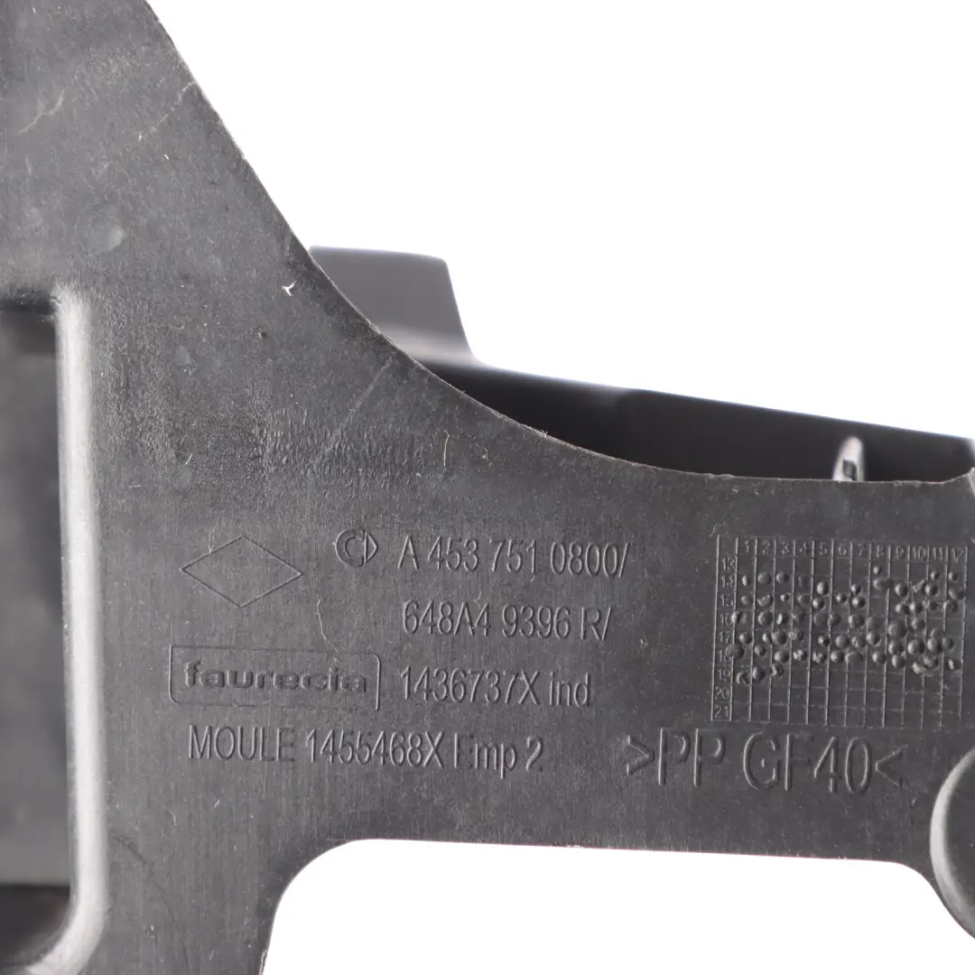 C453 Front Bonnet Support Bracket Mount Right O/S to Smart Fortwo with Part number A4537510800 Smart Fortwo C453 Front Bonnet Support Bracket Mount Right O/S - SKU A4537510800 - Part number A4537510800