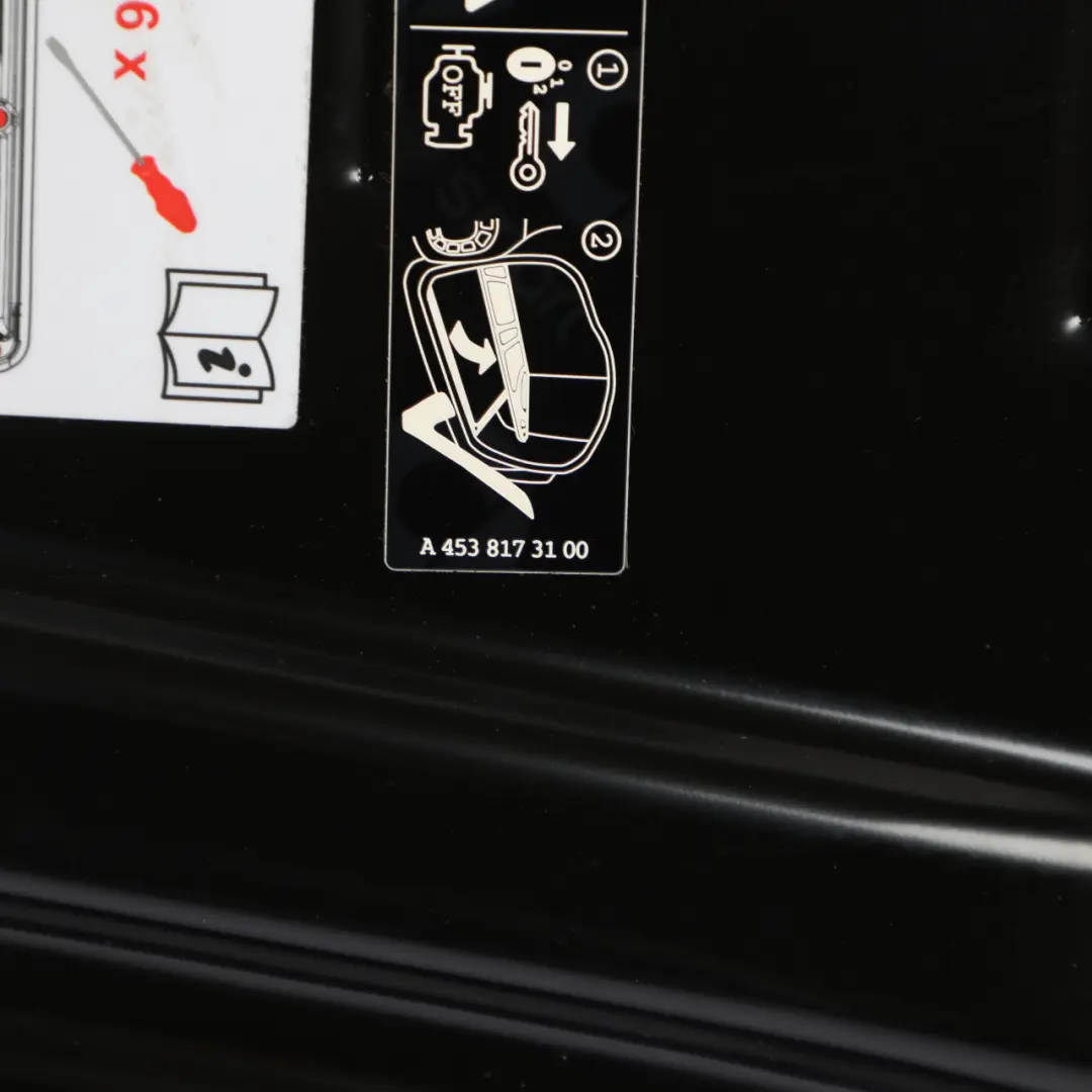 C453 Boot Floor Engine Cover Panel Trim to Smart ForTwo with Part number A4538173100 Smart ForTwo C453 Boot Floor Engine Cover Panel Trim - SKU A4538173100 - Part number A4538173100