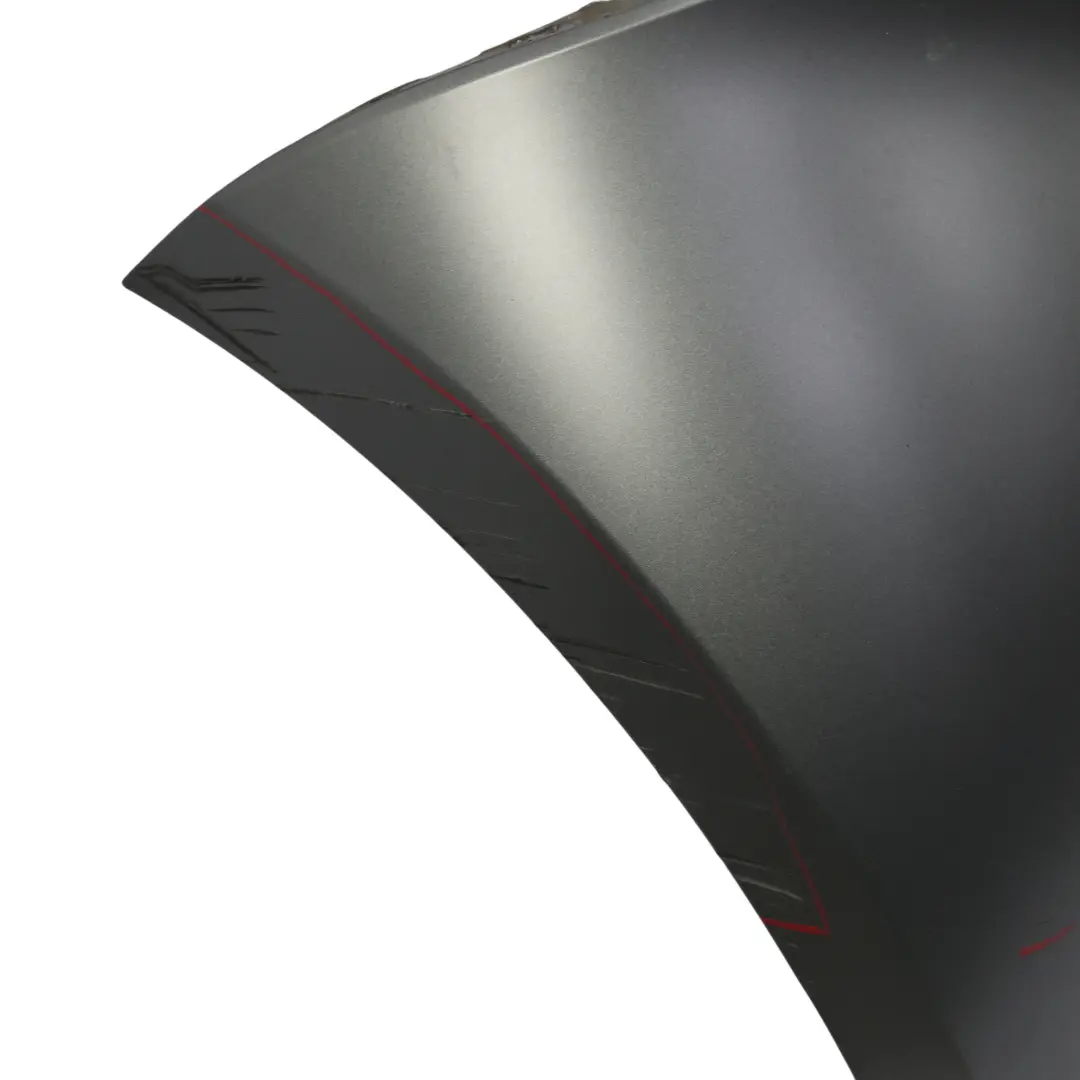 Smart Fortwo C453 Rear Bumper Trim Panel Covering Titania Grey Matt - EAI - SKU A4538800140-TIG - Part number A4538800140-TIG