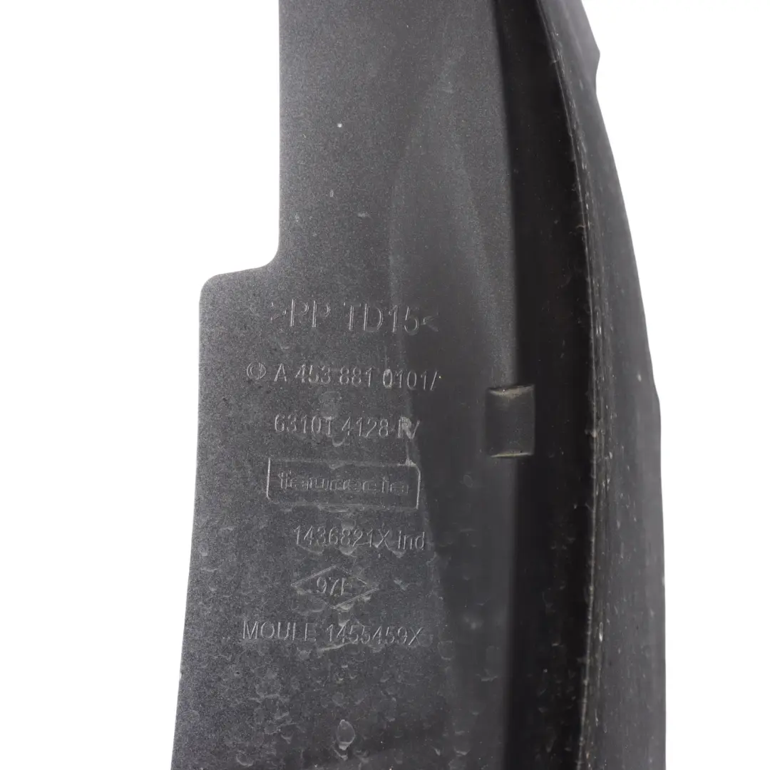 C453 Front Wing Side Panel Fender Left N/S Titania Grey - EAI to Smart ForTwo with Part number A4538810101 Smart ForTwo C453 Front Wing Side Panel Fender Left N/S Titania Grey - EAI - SKU A4538810101-TIG - Part number A4538810101