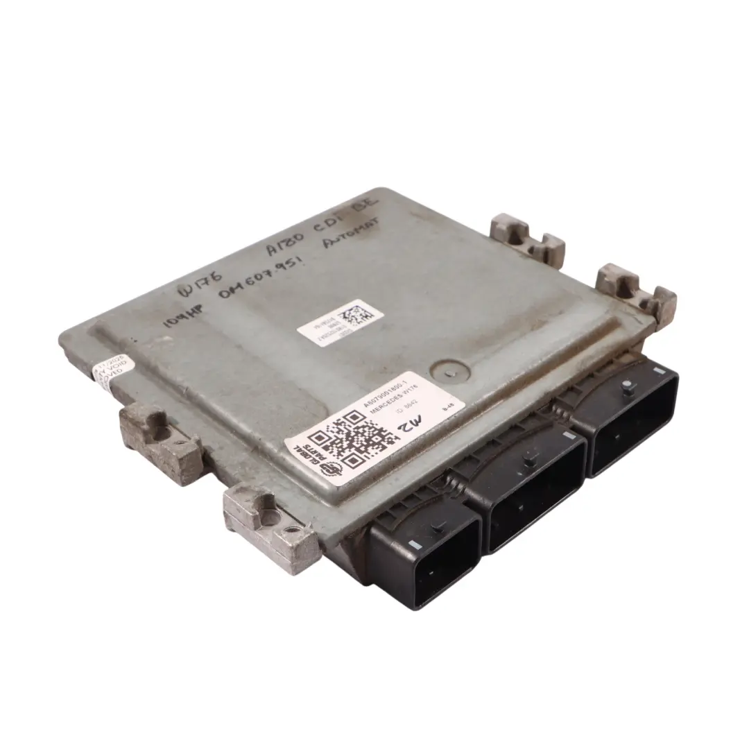 Mercedes W176 A180 CDI OM607.951 109HP Motor Kit ECU Automático - SKU A6079001800-1 - Número de pieza A6079001800