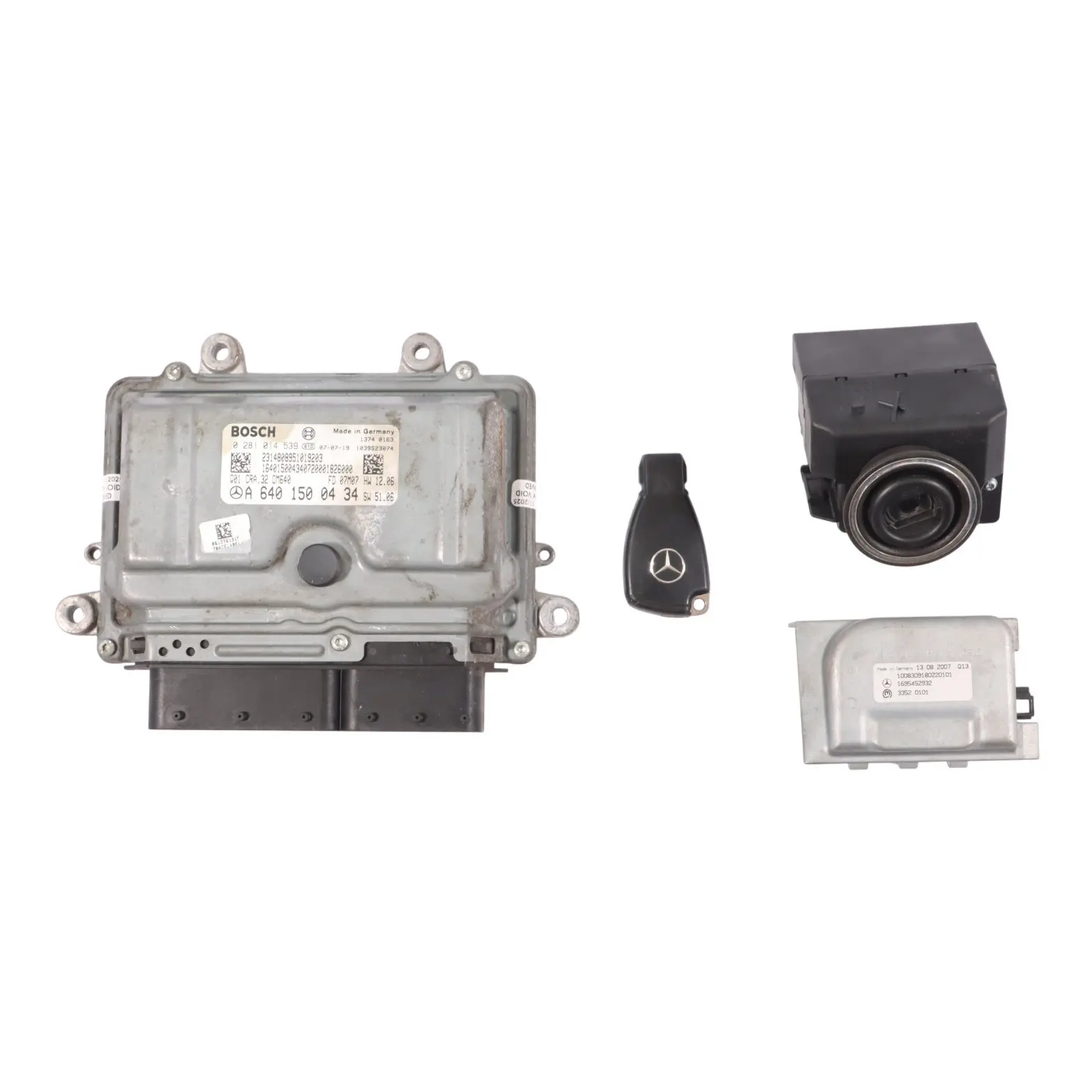 Mercedes W169 A160 CDI OM640.942 82CV Kit Control Motor A6401500434 Automático
