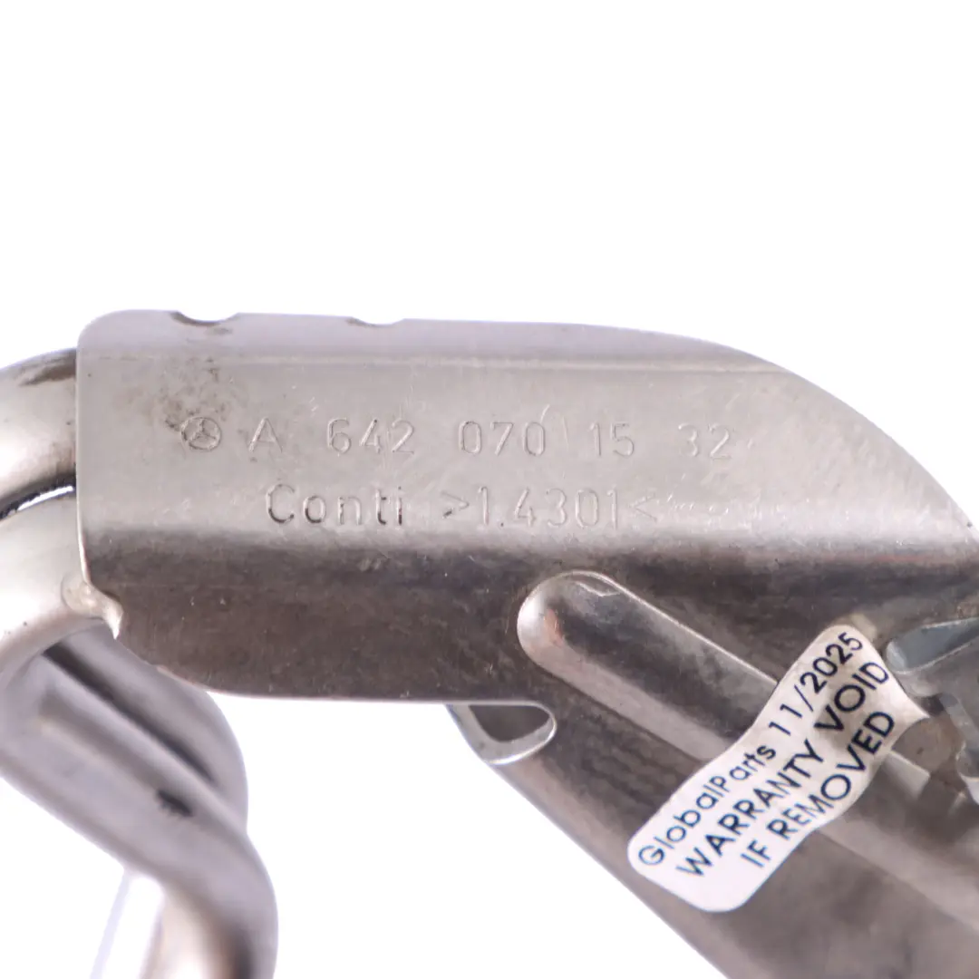 Filter Pipe Connecting Line Rail V6 3.0 CDI to Mercedes W221 Fuel with Part number A6420701532 Mercedes W221 Fuel Filter Pipe Connecting Line Rail V6 3.0 CDI - SKU A6420701532 - Part number A6420701532