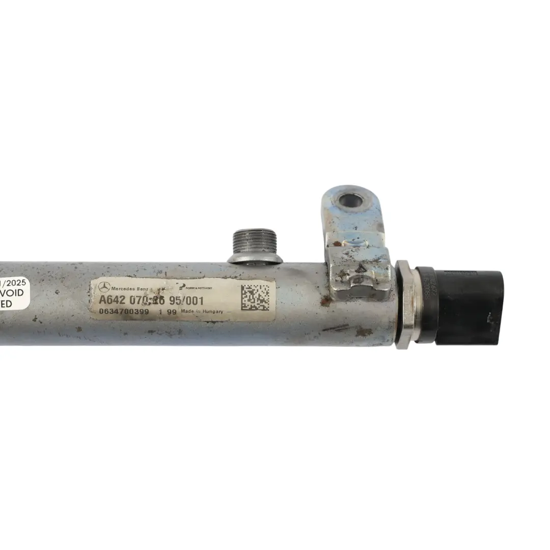 Mercedes ML W164 Einspritzdüse Rechts Druckschiene OM642 Diesel - SKU A6420702695 - Teilenummer A6420702695