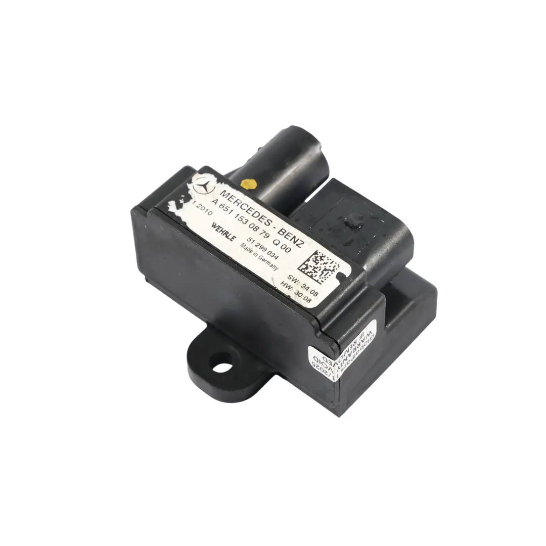 Mercedes W906 OM651 Relais Préchauffage Des Bougies De Préchauffage - SKU A6511530879 - Numéro de pièce A6511530879