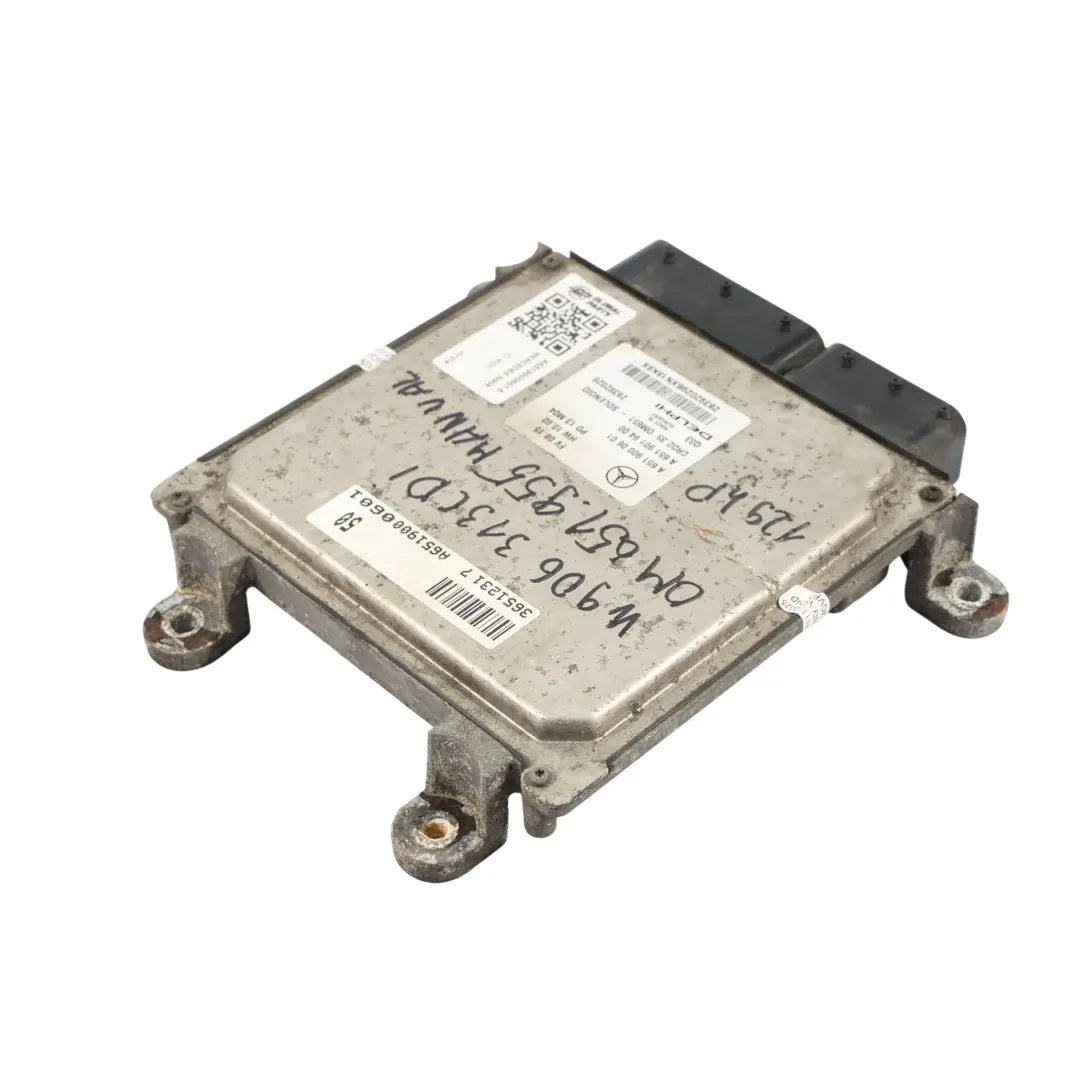 OM651 129HP Diesel Engine Control ECU Manual to Mercedes W906 313 CDI with Part number A6519000601 Mercedes W906 313 CDI OM651 129HP Diesel Engine Control ECU Manual - SKU A6519000601-5 - Part number A6519000601