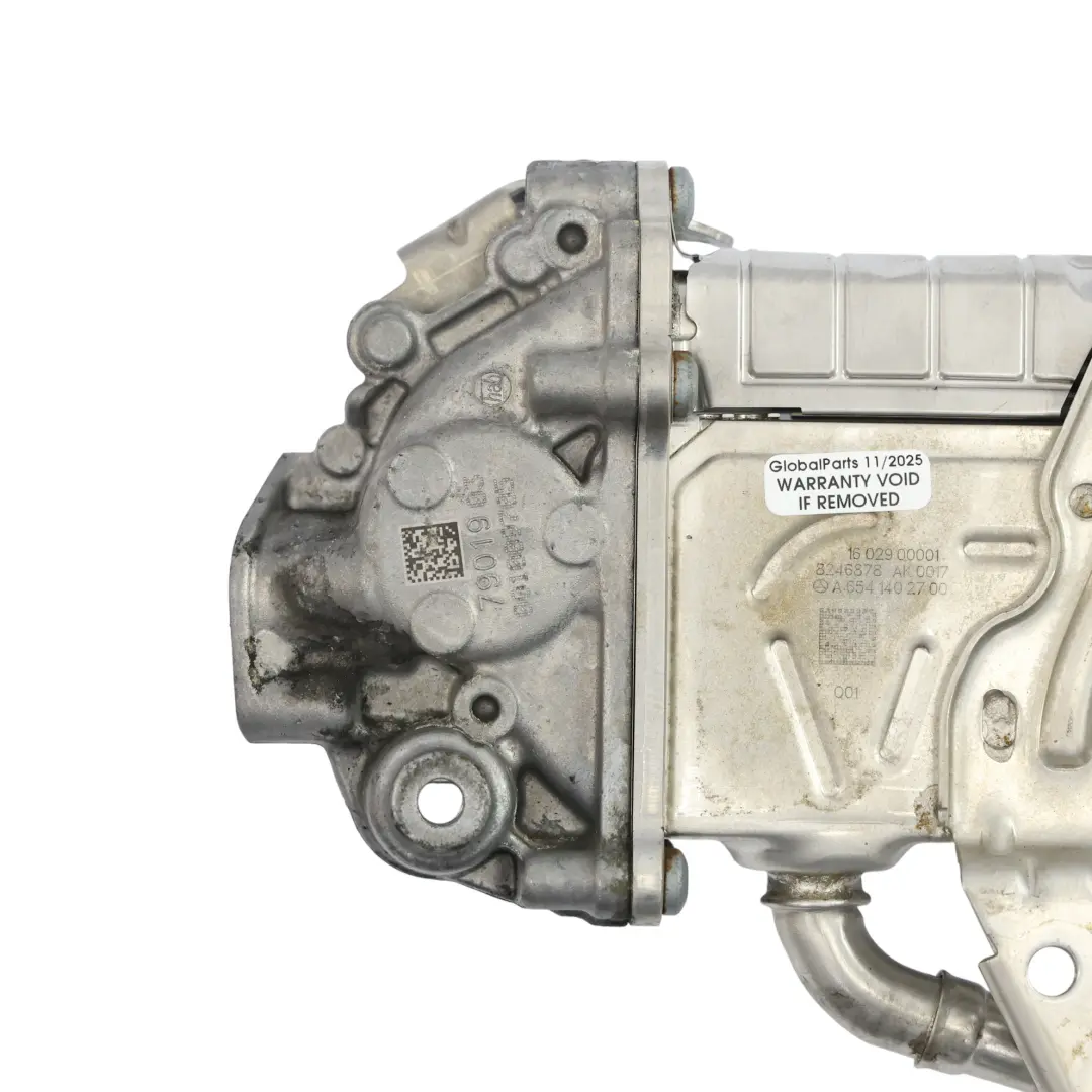 Enfriador EGR Gas De Escape OM654 para Mercedes W213 C238 con número de pieza A6541402700 Mercedes W213 C238 Enfriador EGR Gas De Escape OM654 - SKU A6541402700-1 - Número de pieza A6541402700