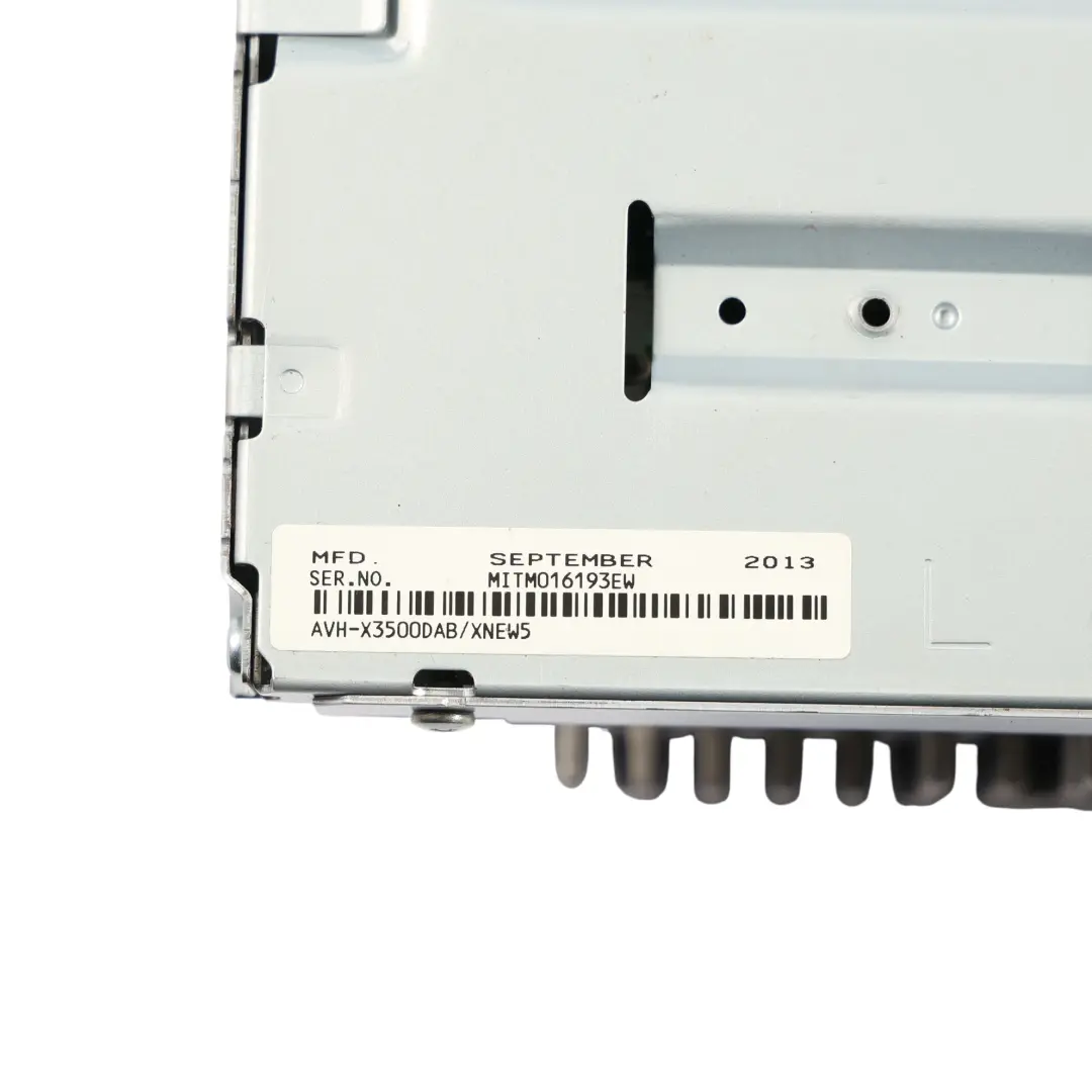  Genuine Pioneer CD DVD Bluetooth Upgrade Head Unit Player Stereo - SKU AVH-X3500DAB - Part number AVH-X3500DAB