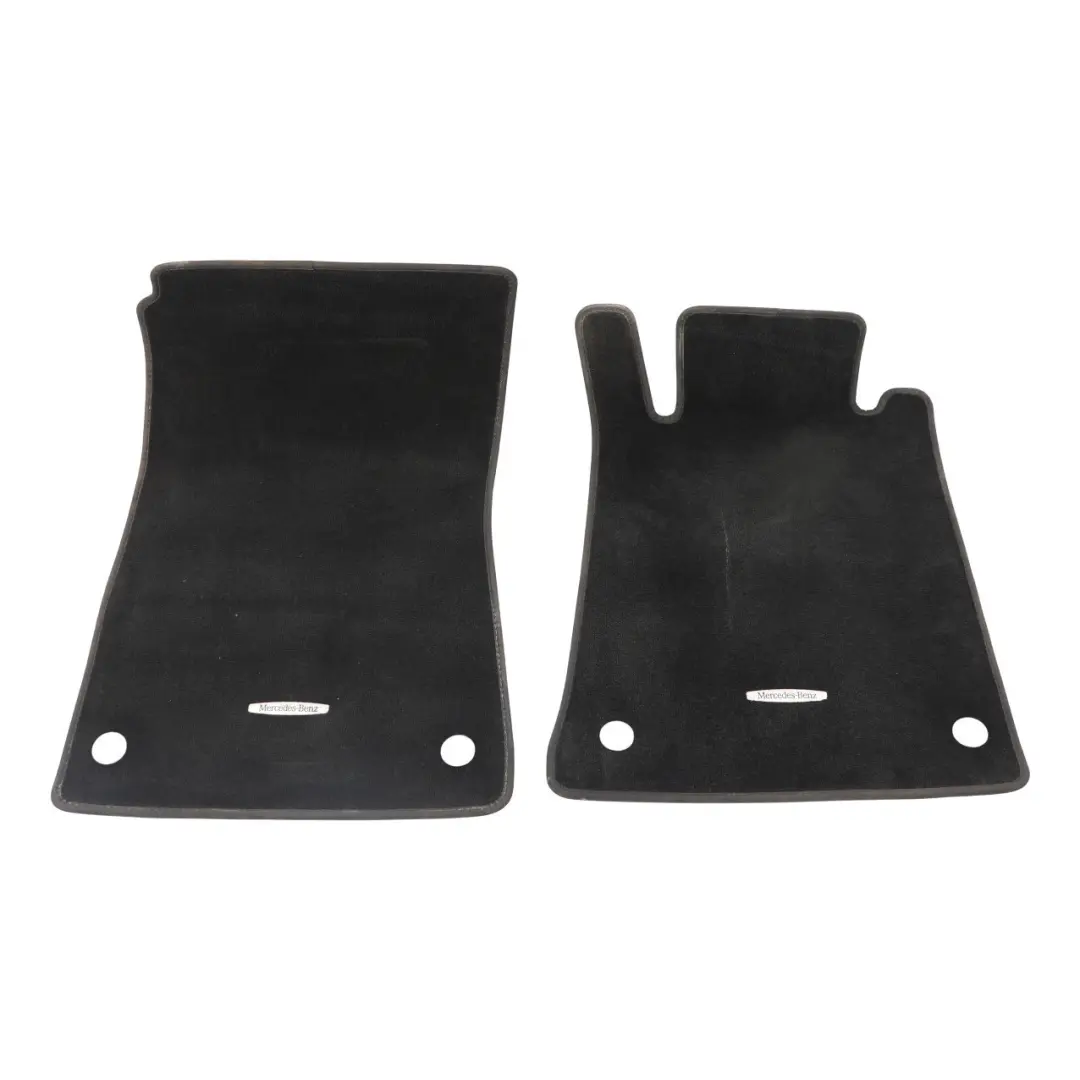 Mercedes R171 Floor Mats Front Carpet Cover Set Left Right N/O/S - SKU RHD-B66290101 - Part number B66290101