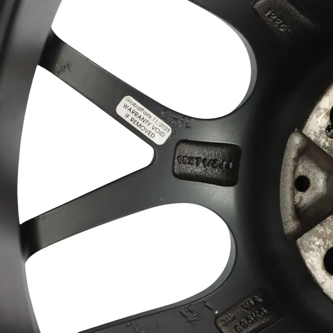 BMW Schwarz Felge Alufelge VIA 18" 7.5J 5X120 - SKU BMW-VIA-18-1 - Teilenummer BMW-VIA-18-1